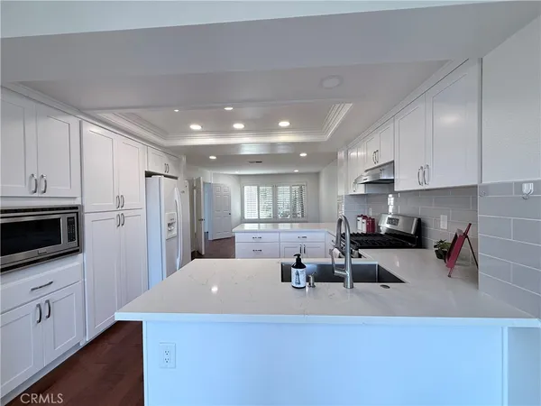 a view of street with trees