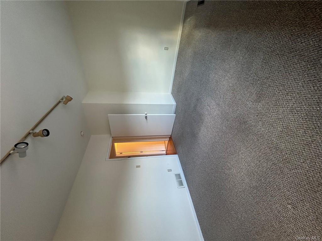 25 South Division Street Peekskill, NY 10566 - Photo 13 of 20 Spare room featuring track lighting and carpet floors