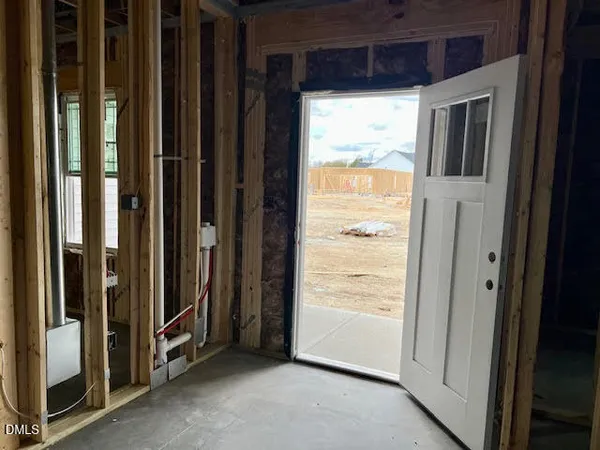 a view of a storage & utility room