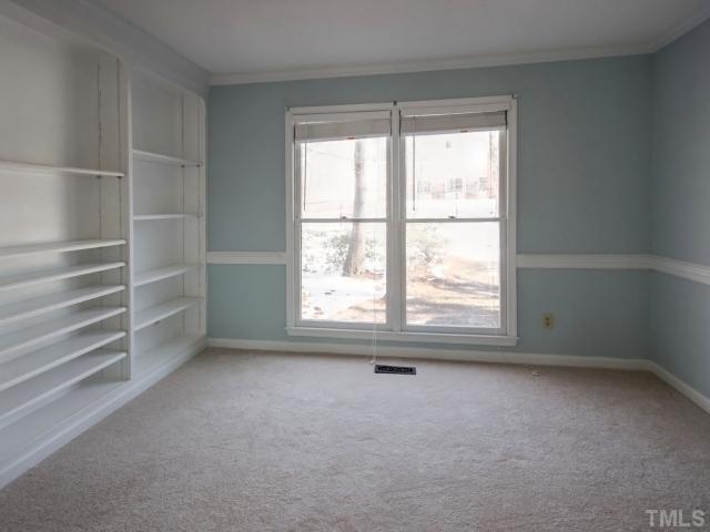 Built ins in library/study for your book collection or all of your collectables!  This room is a fabulous get away or perfect for an office!