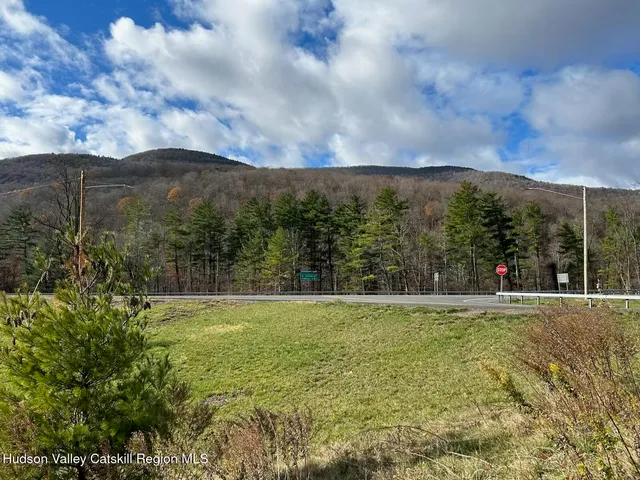 a view of outdoor space with mountain view