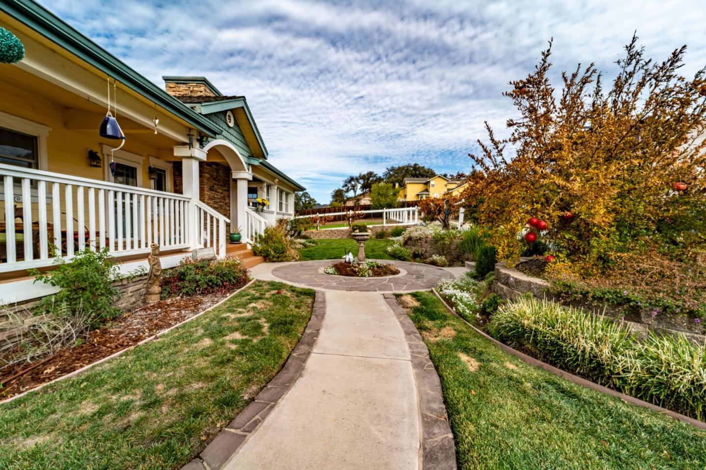 9110 Burchell Road Gilroy, CA 95020 - Photo 15 of 52 a view of an outdoor space with swimming pool and furniture