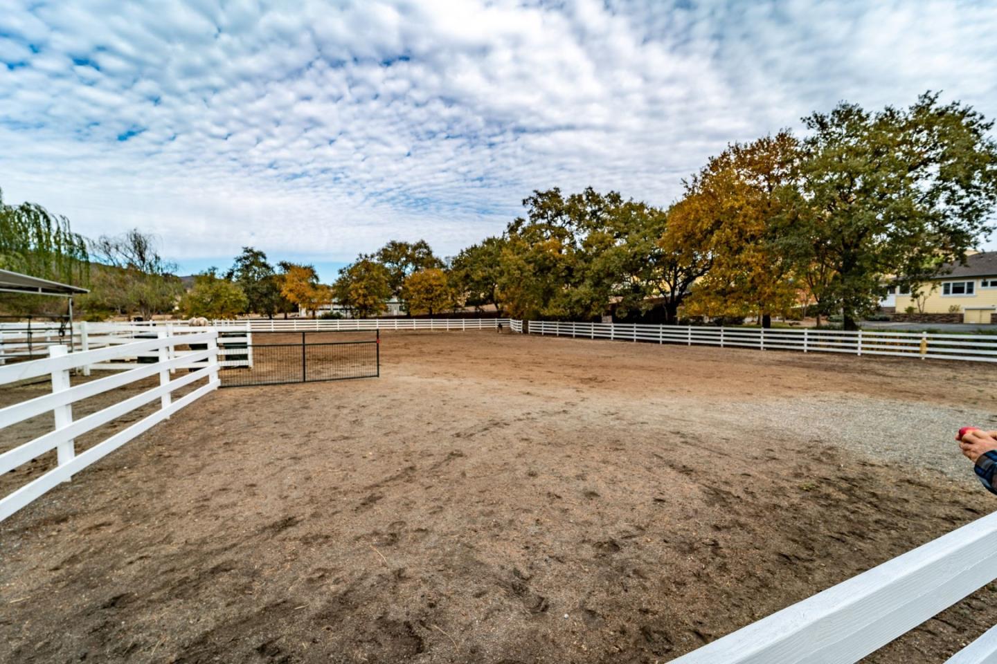9110 Burchell Road Gilroy, CA 95020 - Photo 47 of 52 a view of a yard with wooden fence