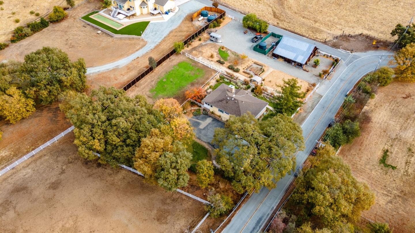 9110 Burchell Road Gilroy, CA 95020 - Photo 8 of 52 an aerial view of residential houses with outdoor space