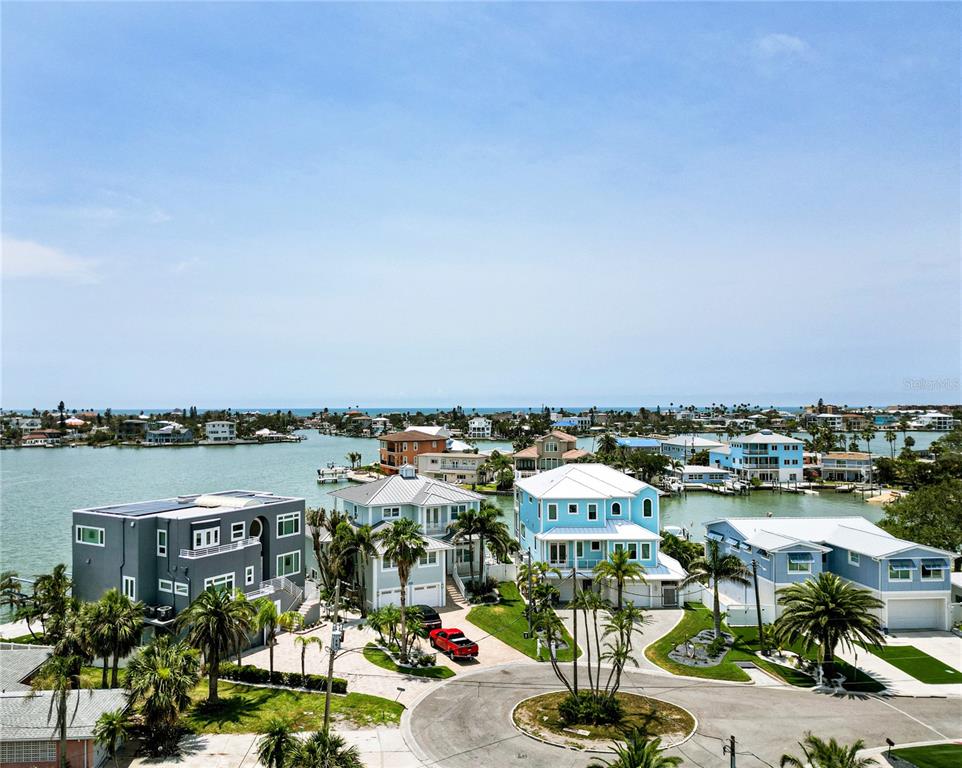 16003 5th Street East Redington Beach, FL 33708 - Photo 14 of 31 a picture of city view with lake view and boat