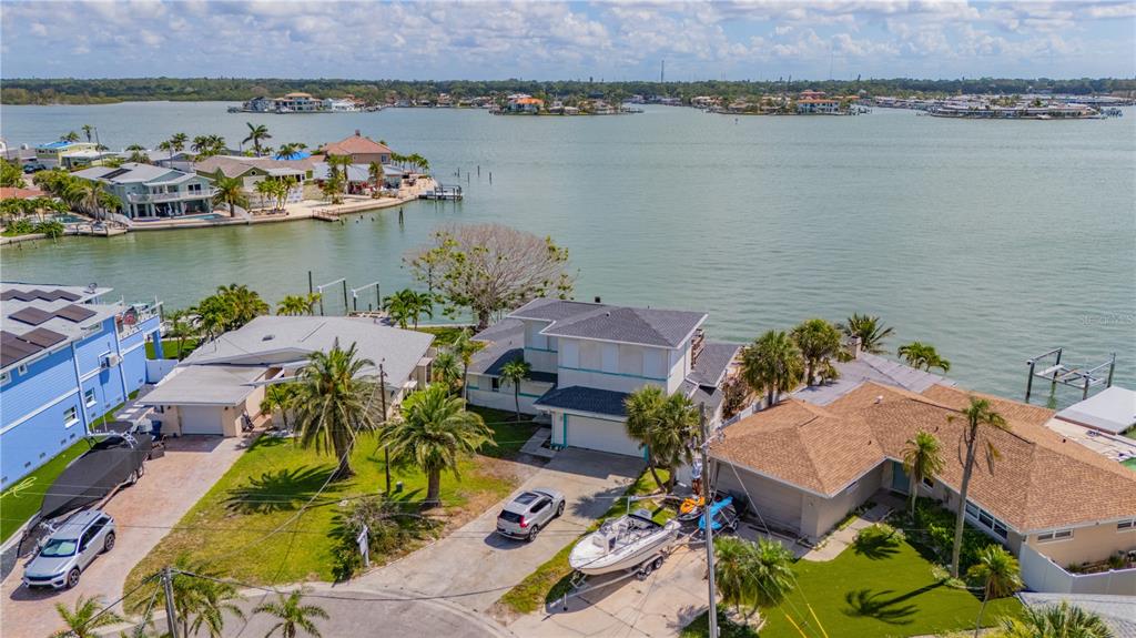16003 5th Street East Redington Beach, FL 33708 - Photo 21 of 31 an aerial view of a house with a lake view