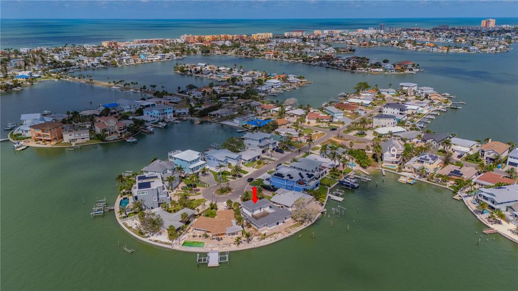 16003 5th Street East Redington Beach, FL 33708 - Photo 3 of 31 an aerial view of a house with outdoor space