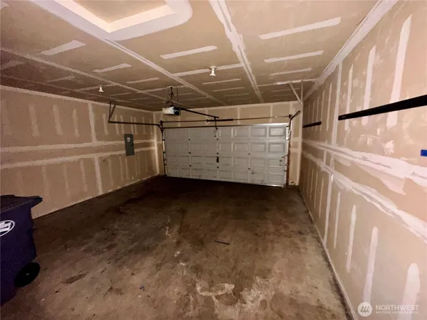 a view of storage and utility room