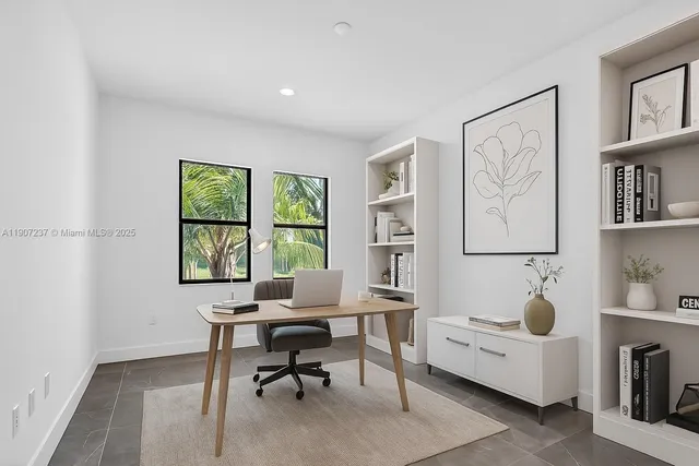 a spacious bathroom with a bathtub and shower