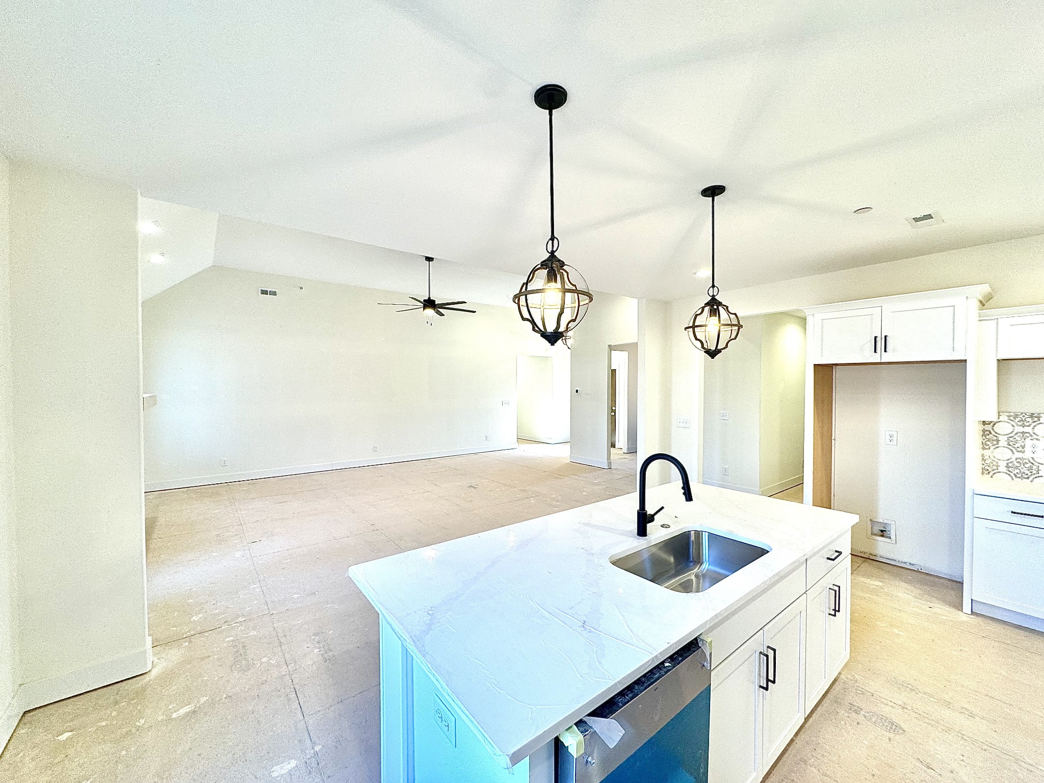 390 Young Lane Pleasant View, TN 37146 - Photo 7 of 48 a kitchen with a sink and cabinets