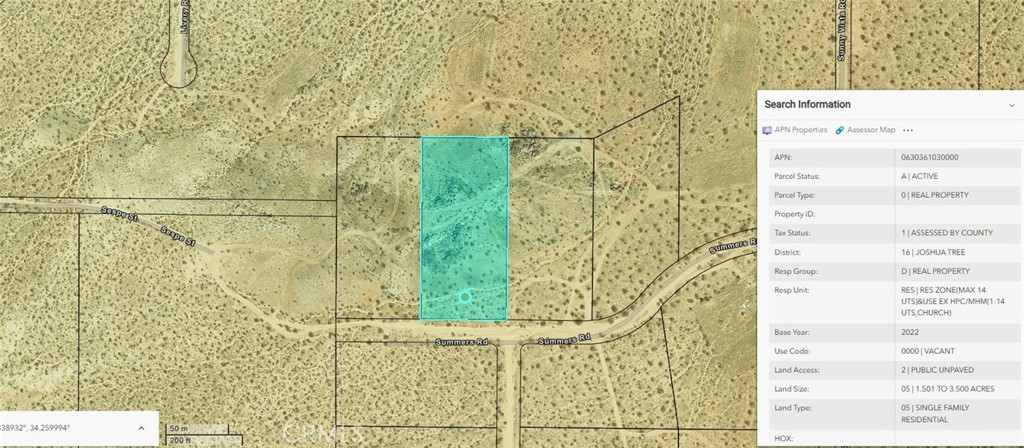 60752 Summers Road Landers, CA 92285 - Photo 1 of 3