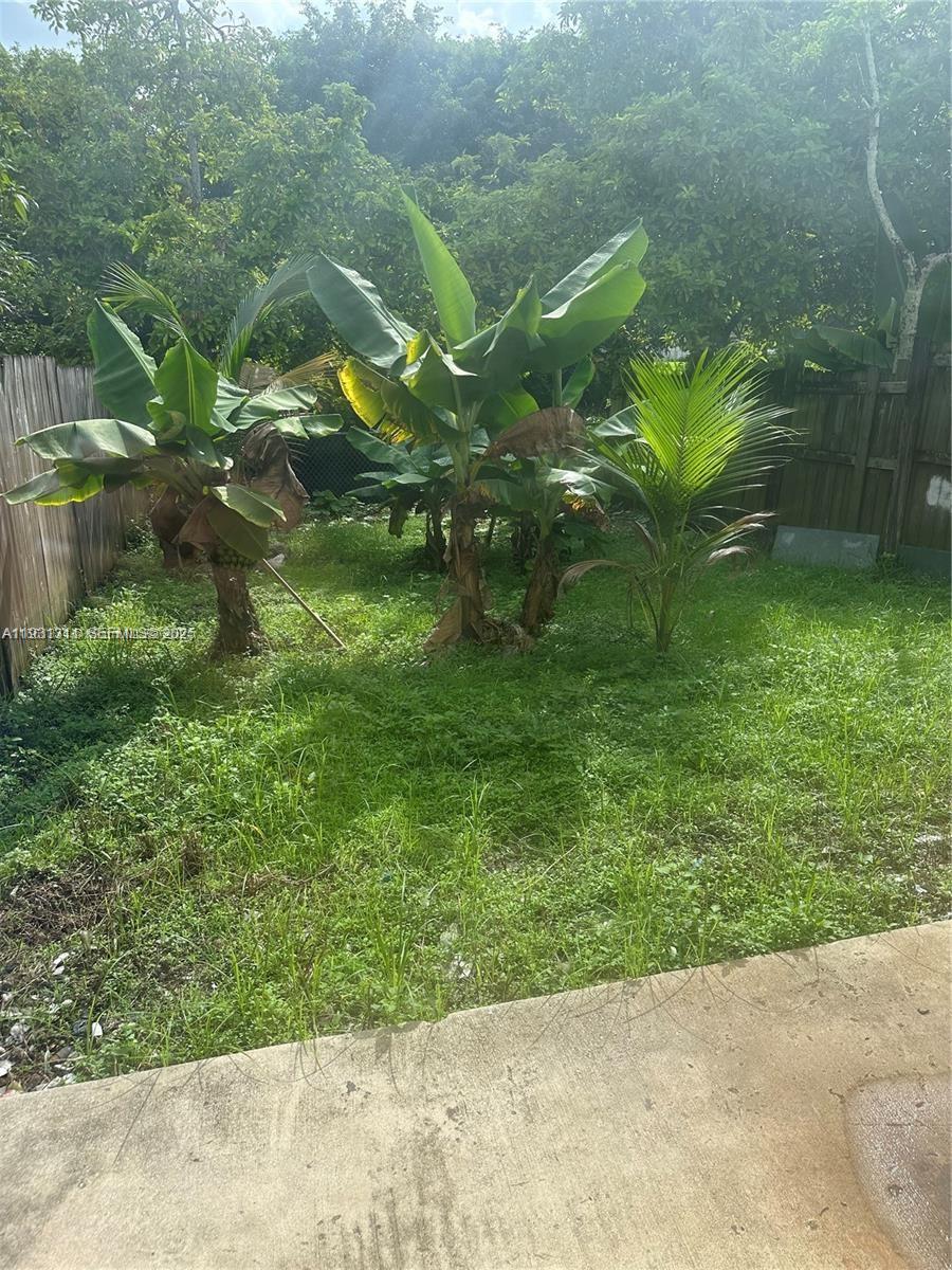 948 Southwest 74th Avenue North Lauderdale, FL 33068 - Photo 10 of 10 a backyard of a house with lots of green space