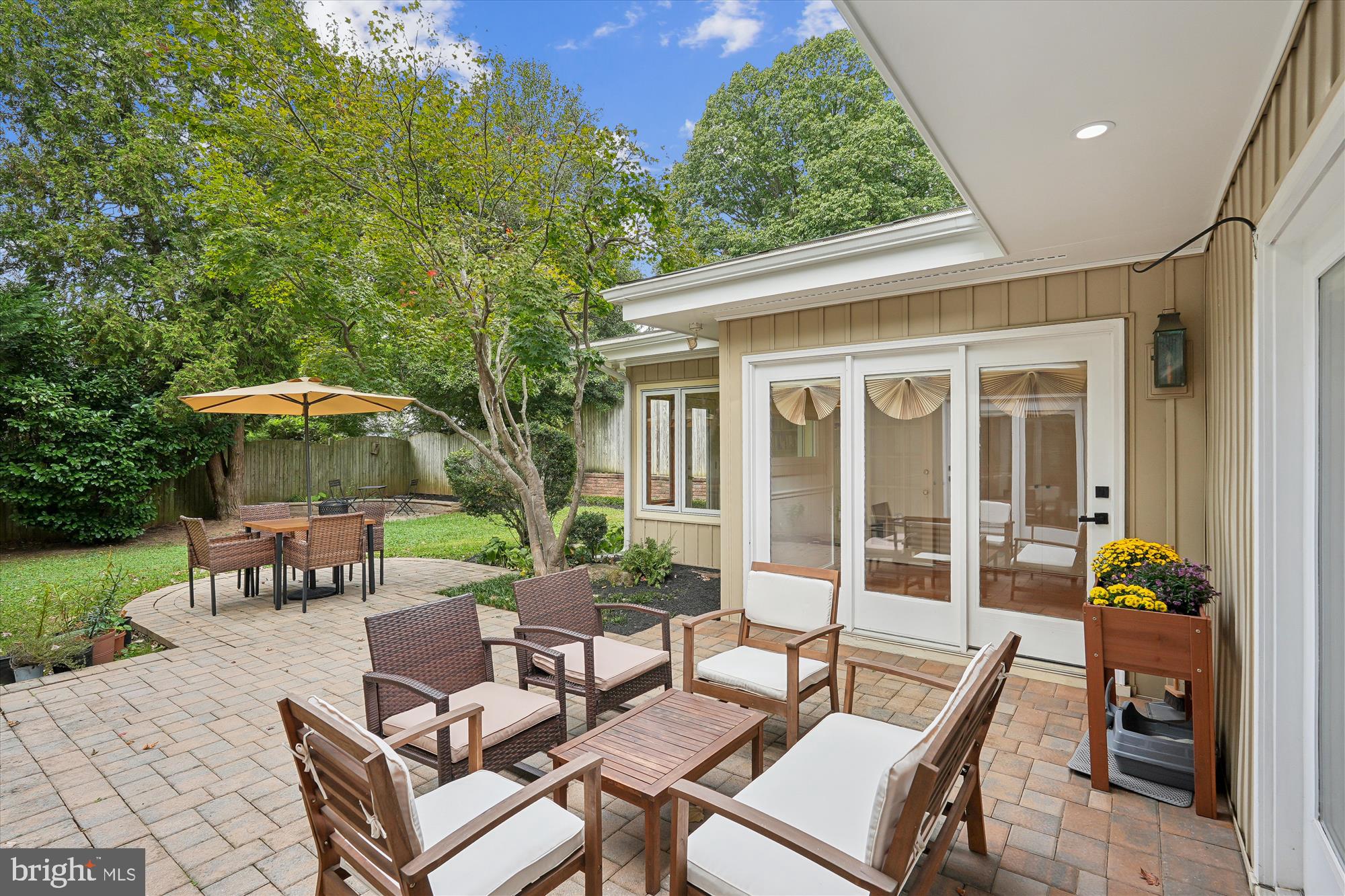 8604 Jones Mill Road Chevy Chase, MD 20815 - Photo 38 of 53 Rear Patio