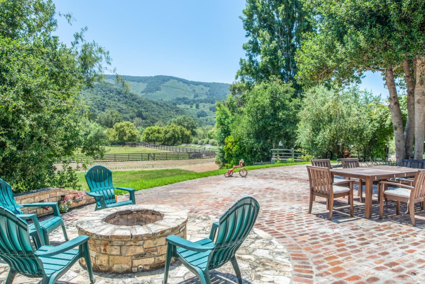 8990 West Carmel Valley Road Carmel Valley, CA 93923 - Photo 11 of 50 an outdoor space with furniture and garden