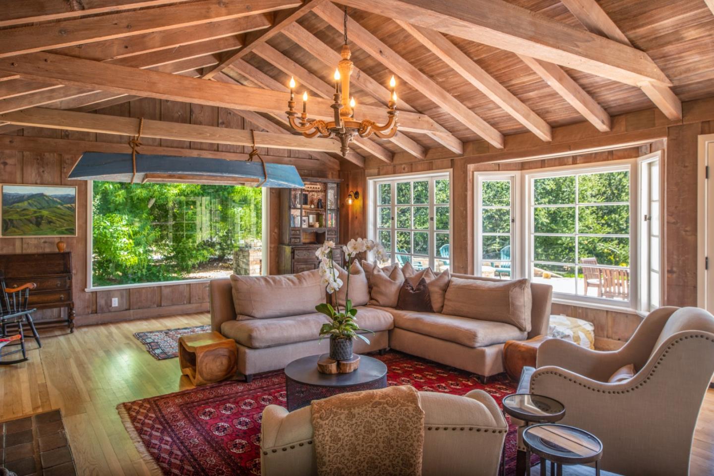 8990 West Carmel Valley Road Carmel Valley, CA 93923 - Photo 7 of 50 a living room with furniture and a window