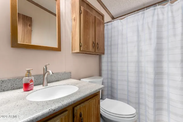 a view of street along with trees