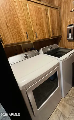 a view of a car parked on the side of the road