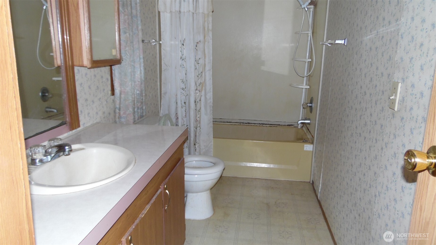 973 Davis Lake Road Morton, WA 98356 - Photo 12 of 23 a bathroom with a sink a toilet and shower