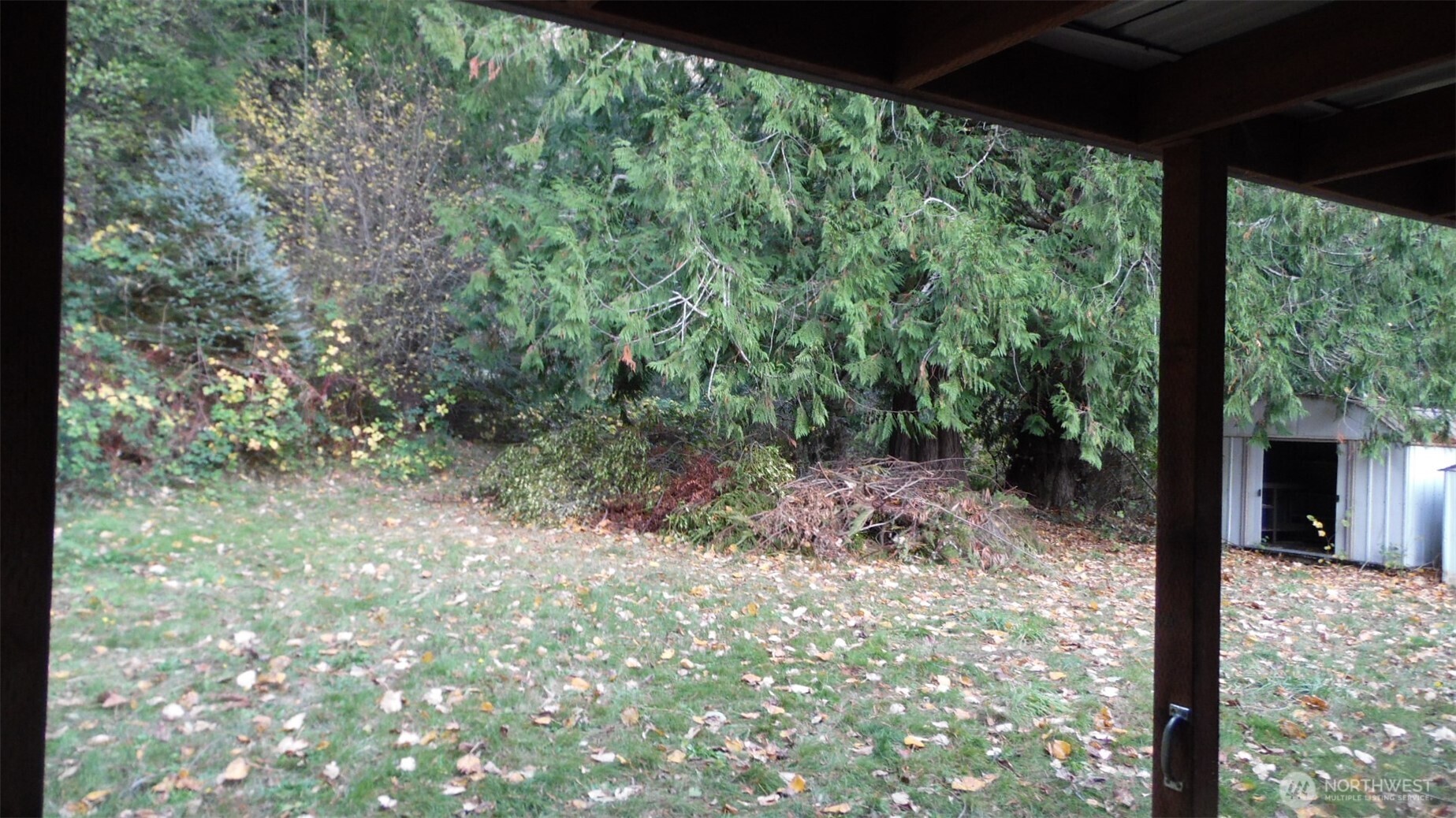 973 Davis Lake Road Morton, WA 98356 - Photo 23 of 23 a view of a yard from a balcony