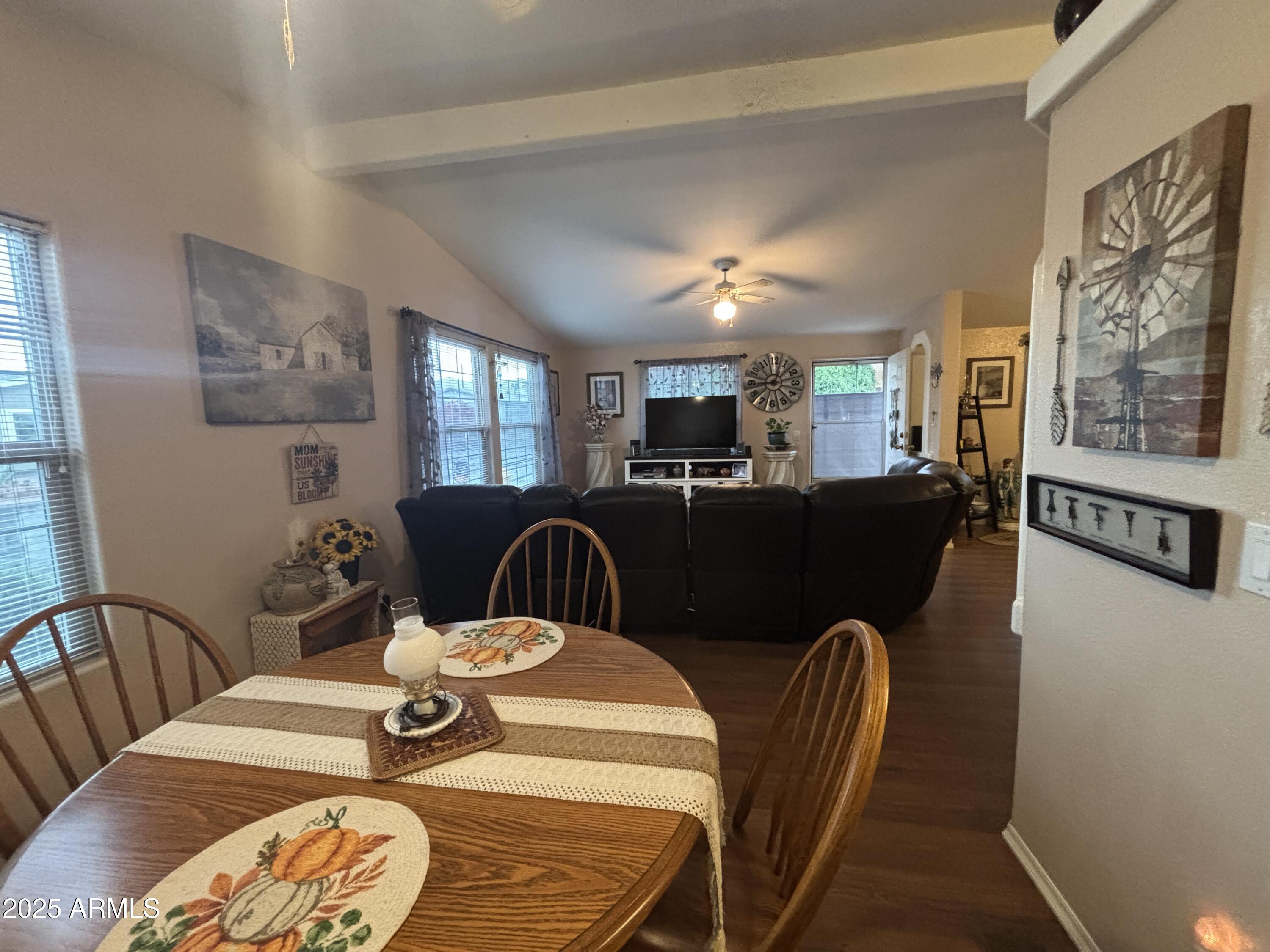 3500 South Tomahawk Road, Unit 153 Apache Junction, AZ 85119 - Photo 10 of 28 a view of a dining room with furniture