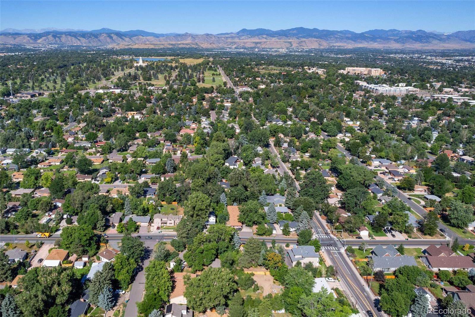6795 West 31st Avenue Wheat Ridge, CO 80214 - Photo 29 of 35 a view of a city with a lake