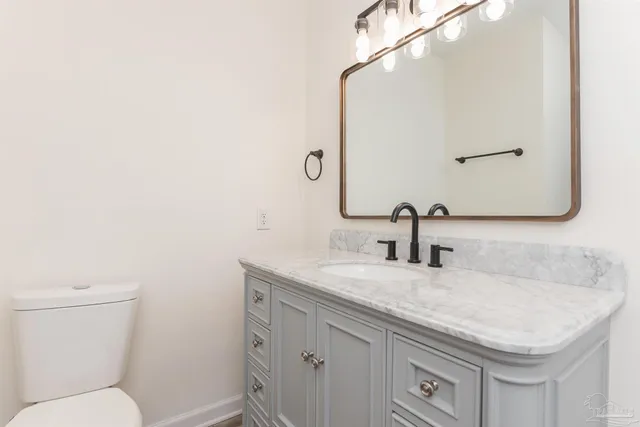 a bathroom with a sink and a toilet