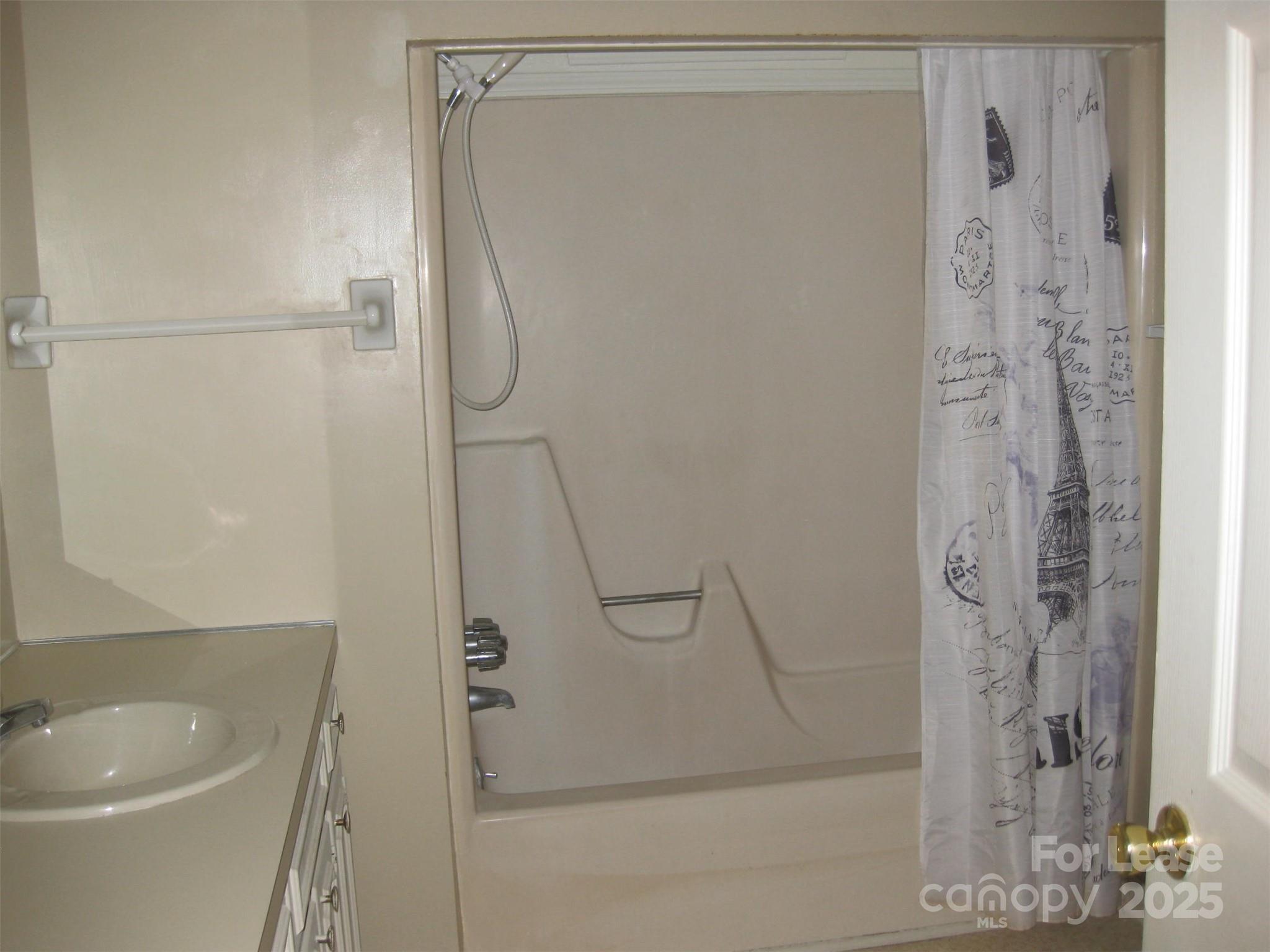 43226 Morrow Mountain Road Albemarle, NC 28001 - Photo 10 of 15 a bathroom with a granite countertop shower and a sink