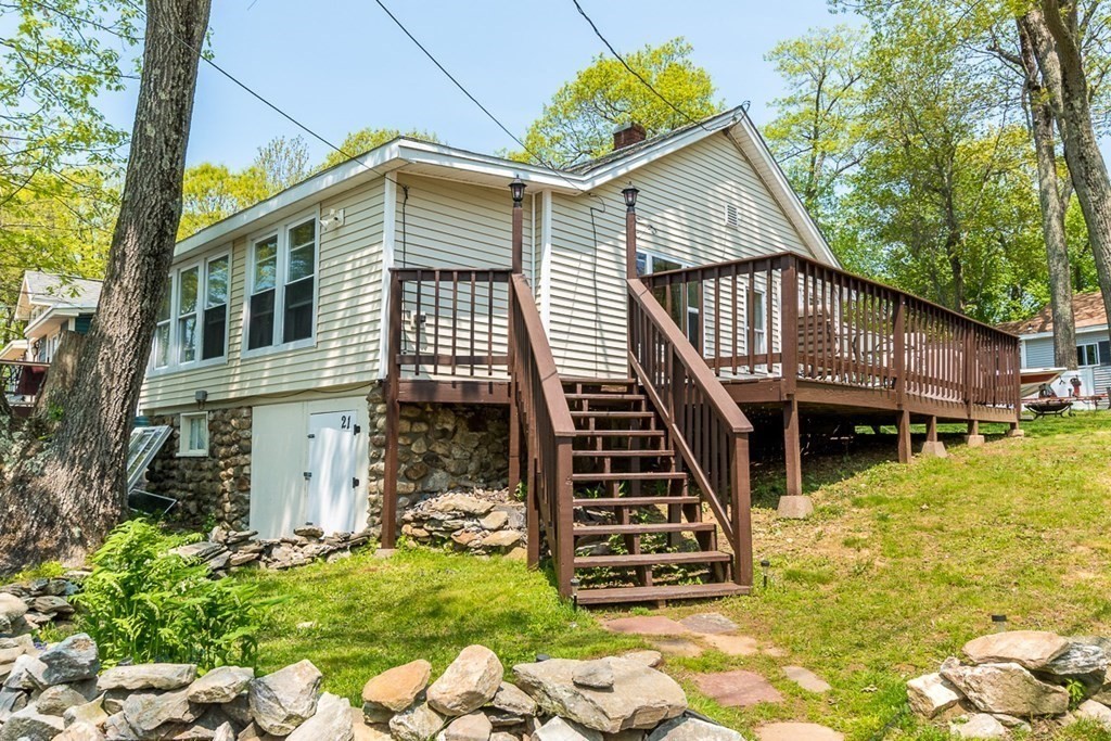 21 Victoria Avenue Rutland, MA 01543 - Photo 3 of 15 a front view of a house with a yard