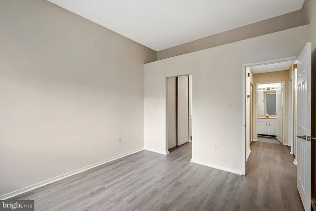 wooden floor in an empty room
