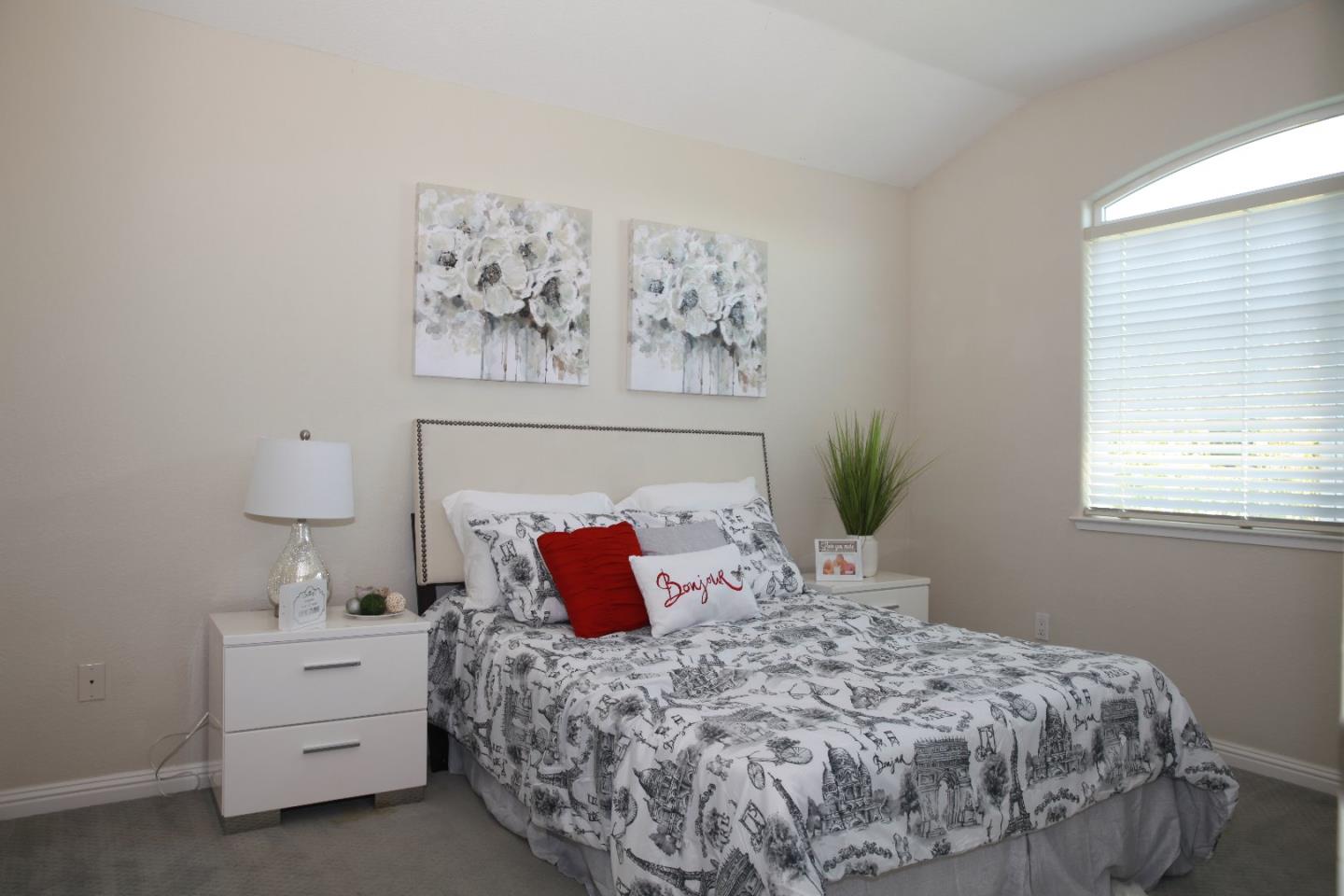 2381 Homestead Road Santa Clara, CA 95050 - Photo 16 of 20 a bedroom with a bed and a window
