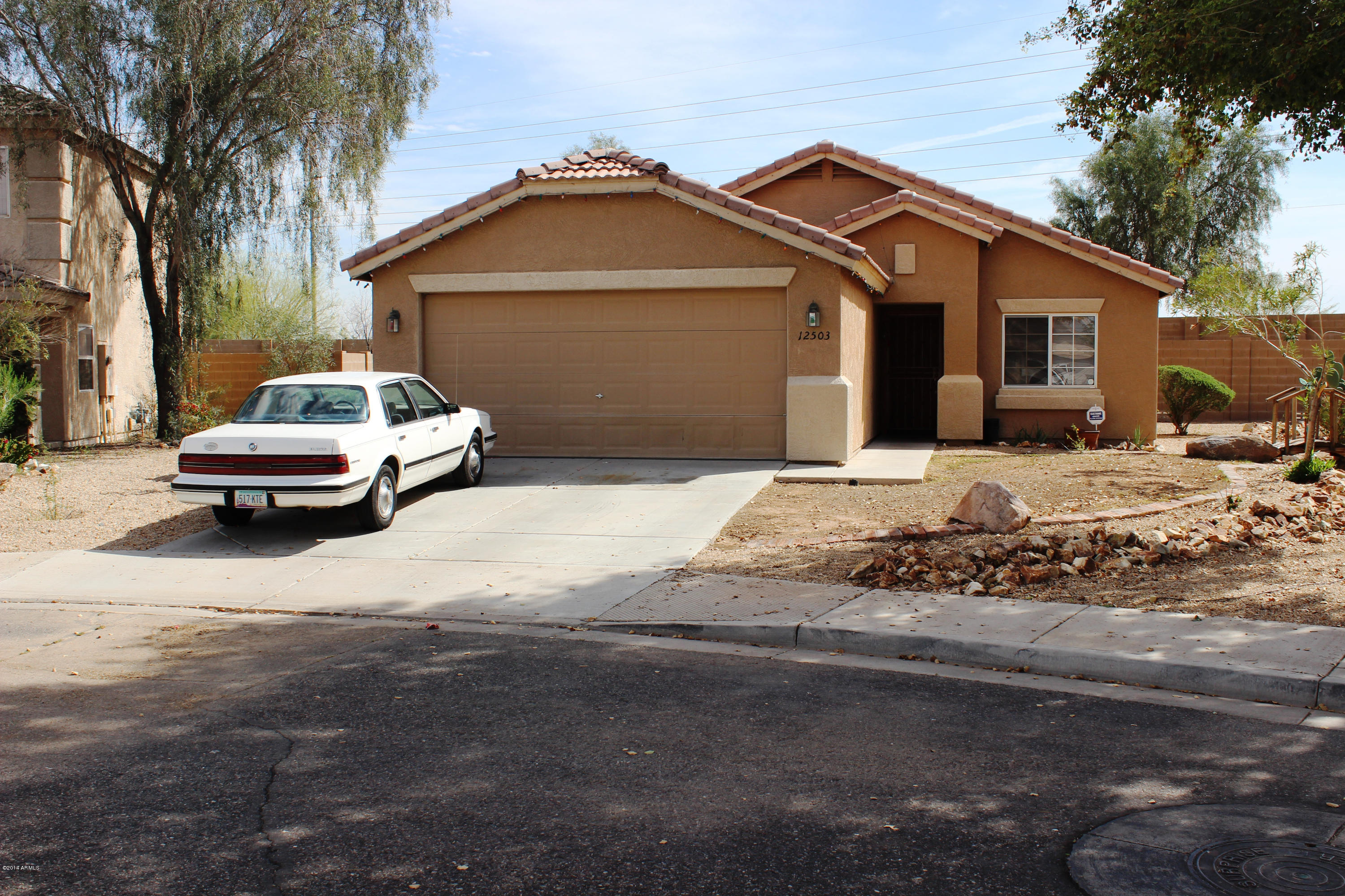 12503 West Charter Oak Road El Mirage, AZ 85335 - Photo 1 of 4 front of home