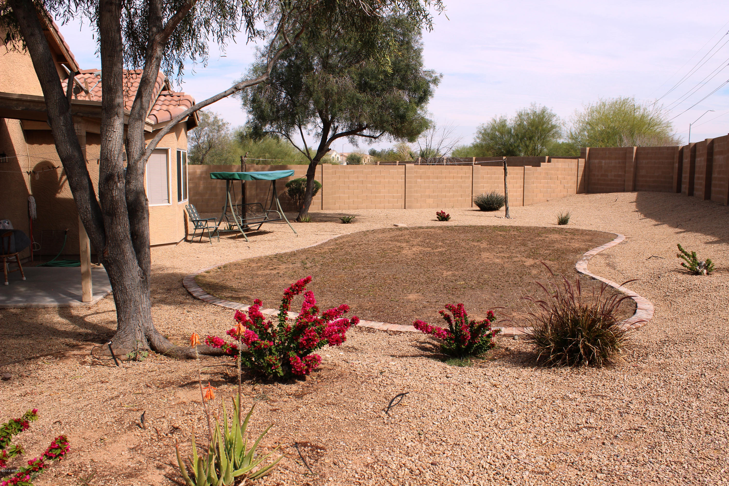 12503 West Charter Oak Road El Mirage, AZ 85335 - Photo 2 of 4 backyard