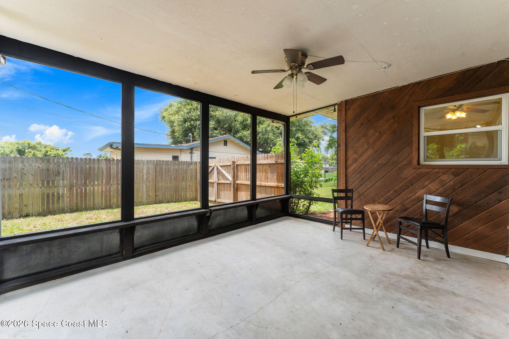 1014 Montclair Road Cocoa, FL 32922 - Photo 37 of 48 Screened in porch