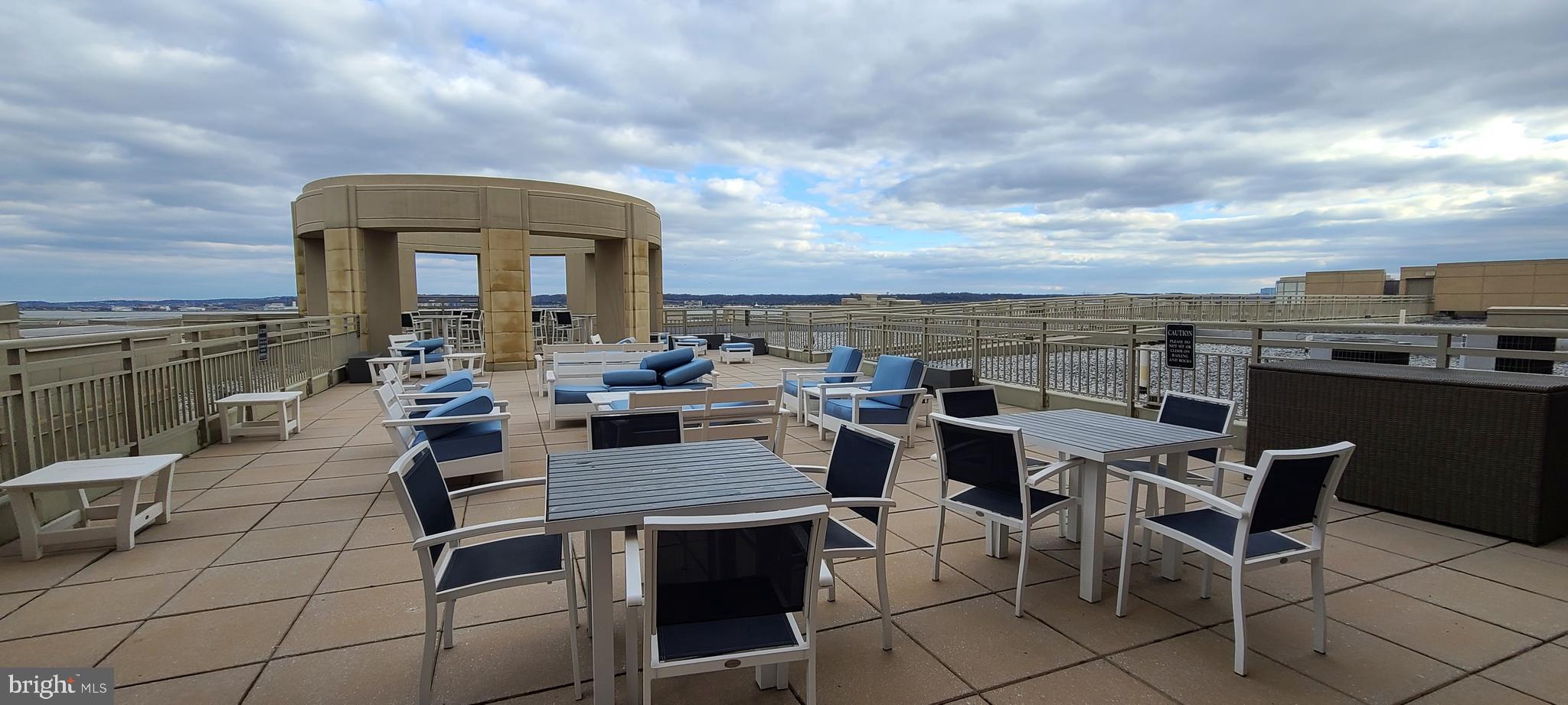 3600 South Glebe Road, Unit 330W Arlington, VA 22202 - Photo 25 of 34 a view of a terrace with furniture