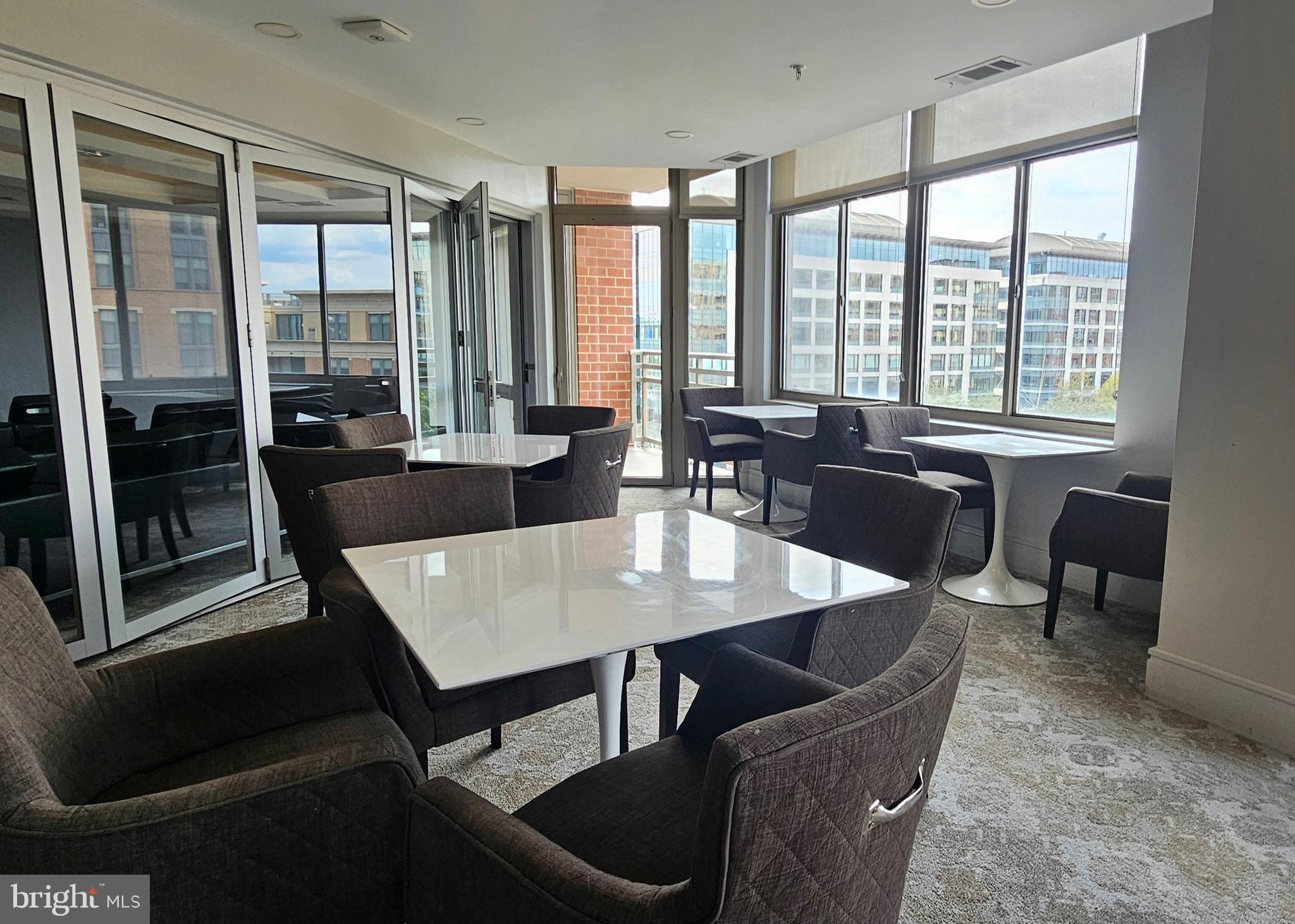 3600 South Glebe Road, Unit 330W Arlington, VA 22202 - Photo 28 of 34 a view of a dining room with furniture window and outside view