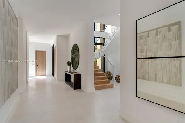 a view of a city from a balcony