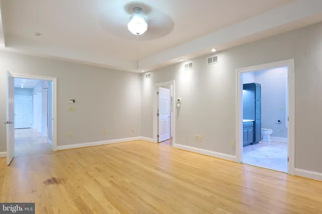 a view of a room with washer and dryer