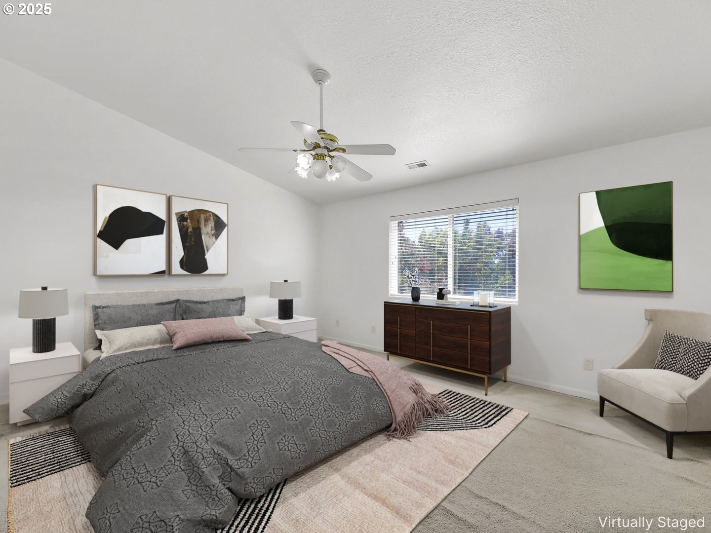 3906 Century Drive Eugene, OR 97402 - Photo 16 of 33 a bedroom with a bed and glass window