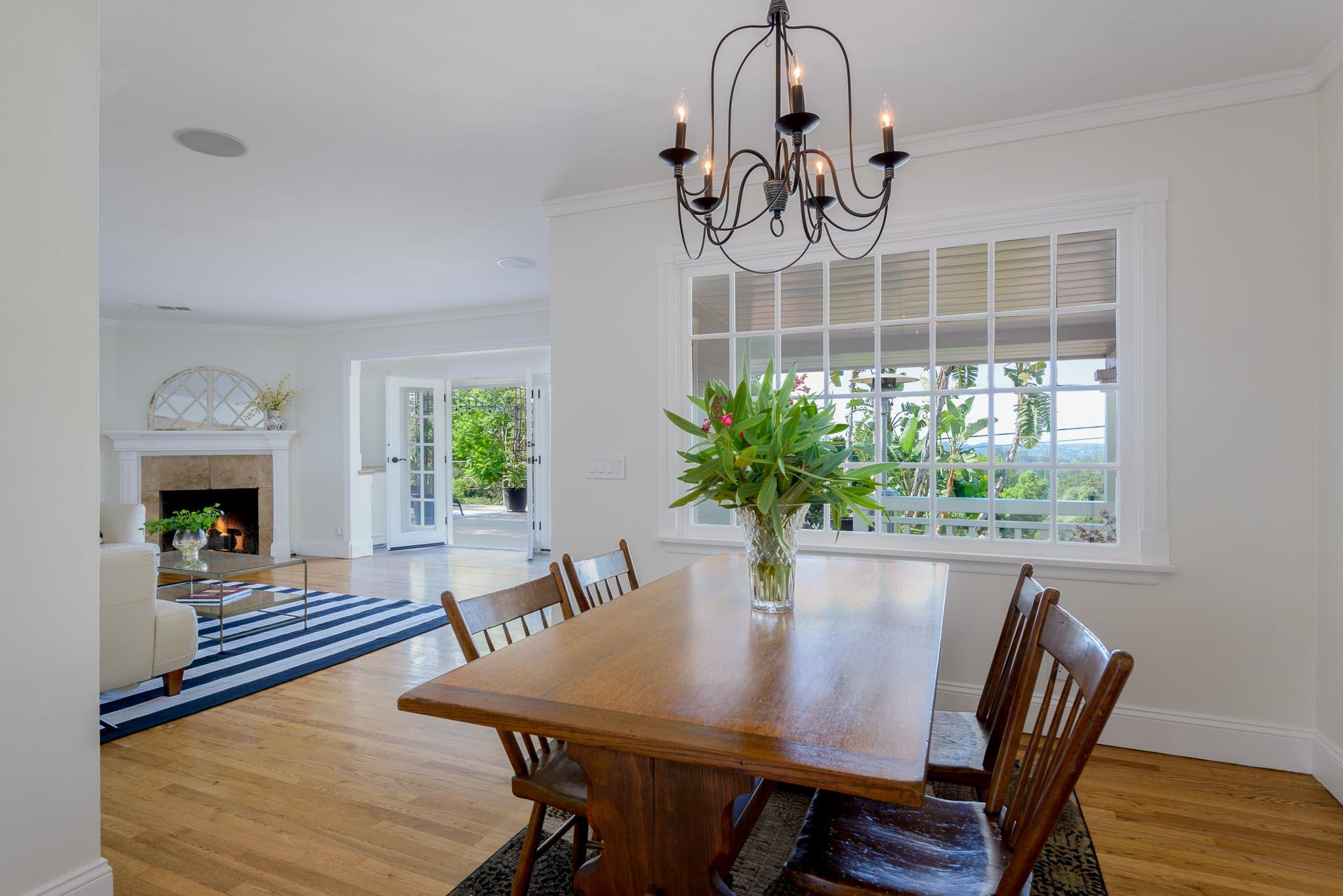 824 Cheltenham Road Santa Barbara, CA 93105 - Photo 6 of 14 Dining & Living Room