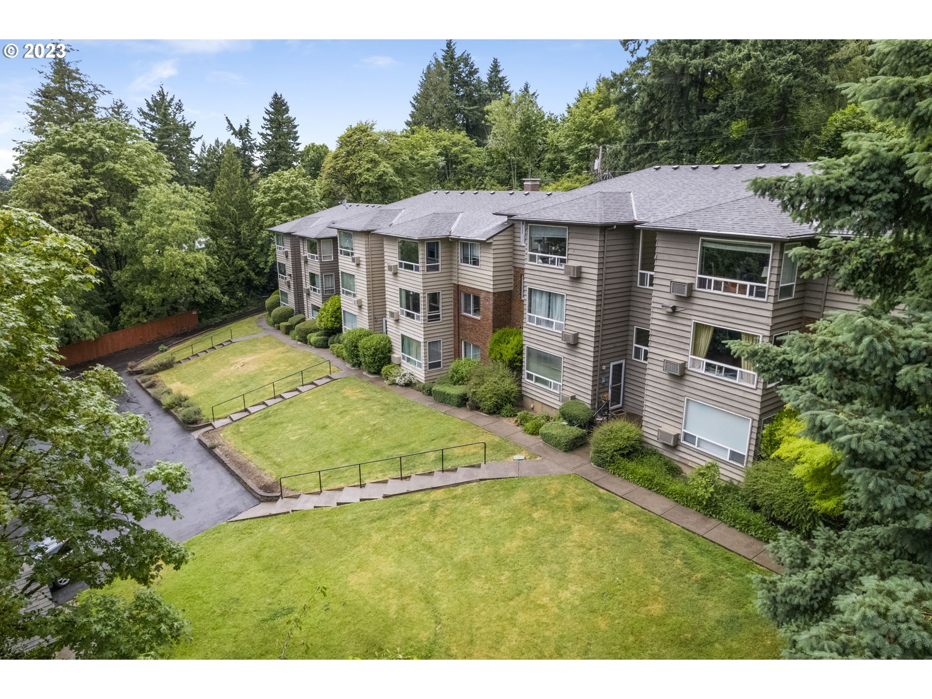 8400 Southwest Canyon Lane, Unit 6 Portland, OR 97225 - Photo 2 of 19 a aerial view of a house