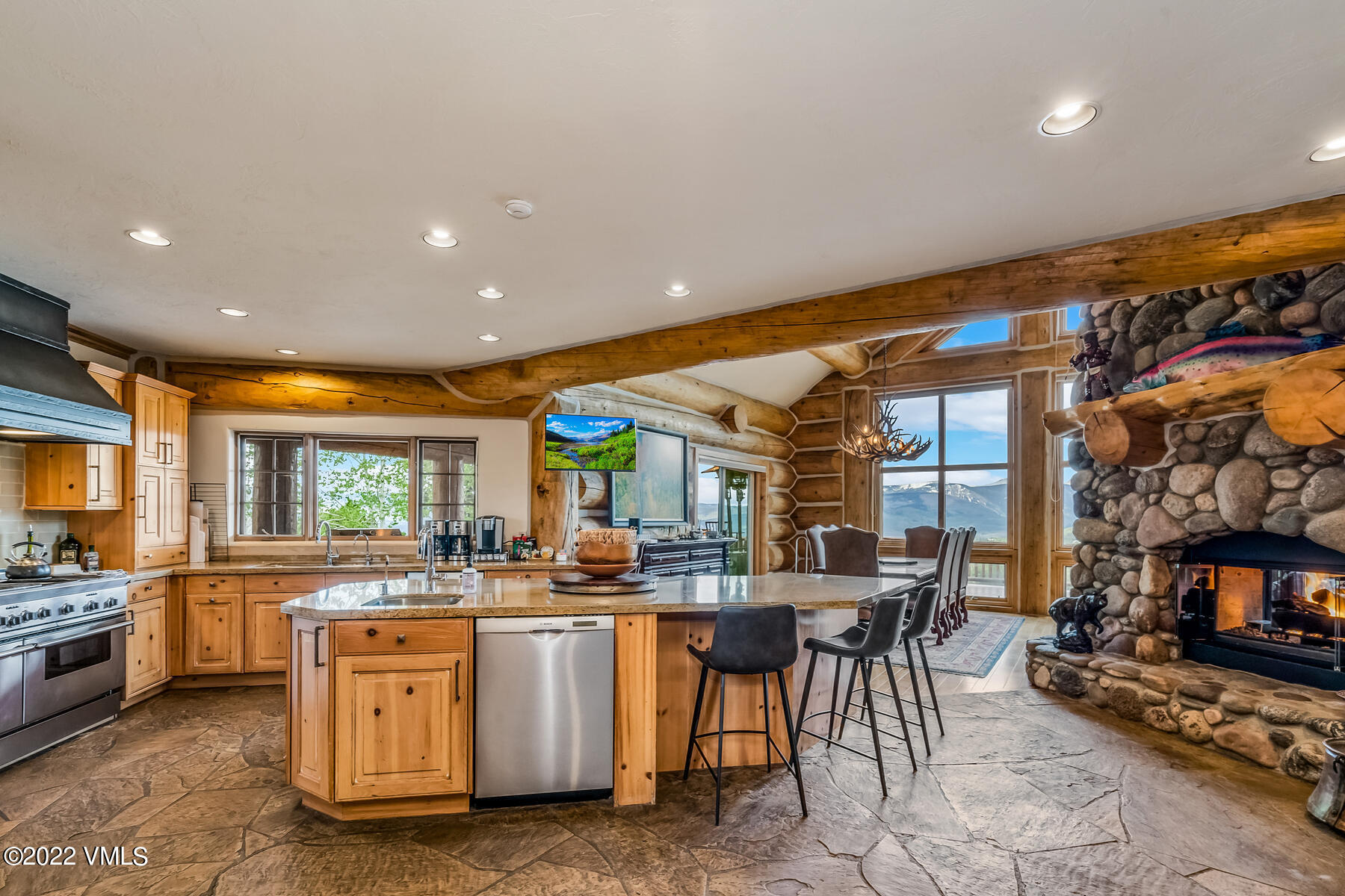 4000 Bellyache Ridge Road Wolcott, CO 81655 - Photo 14 of 56 a kitchen with lots of counter top space