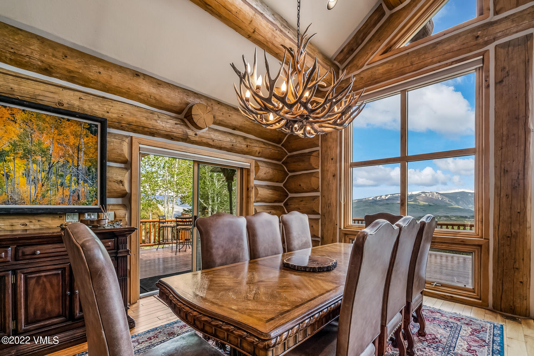 4000 Bellyache Ridge Road Wolcott, CO 81655 - Photo 18 of 56 a view of a dining room with furniture window and outside view