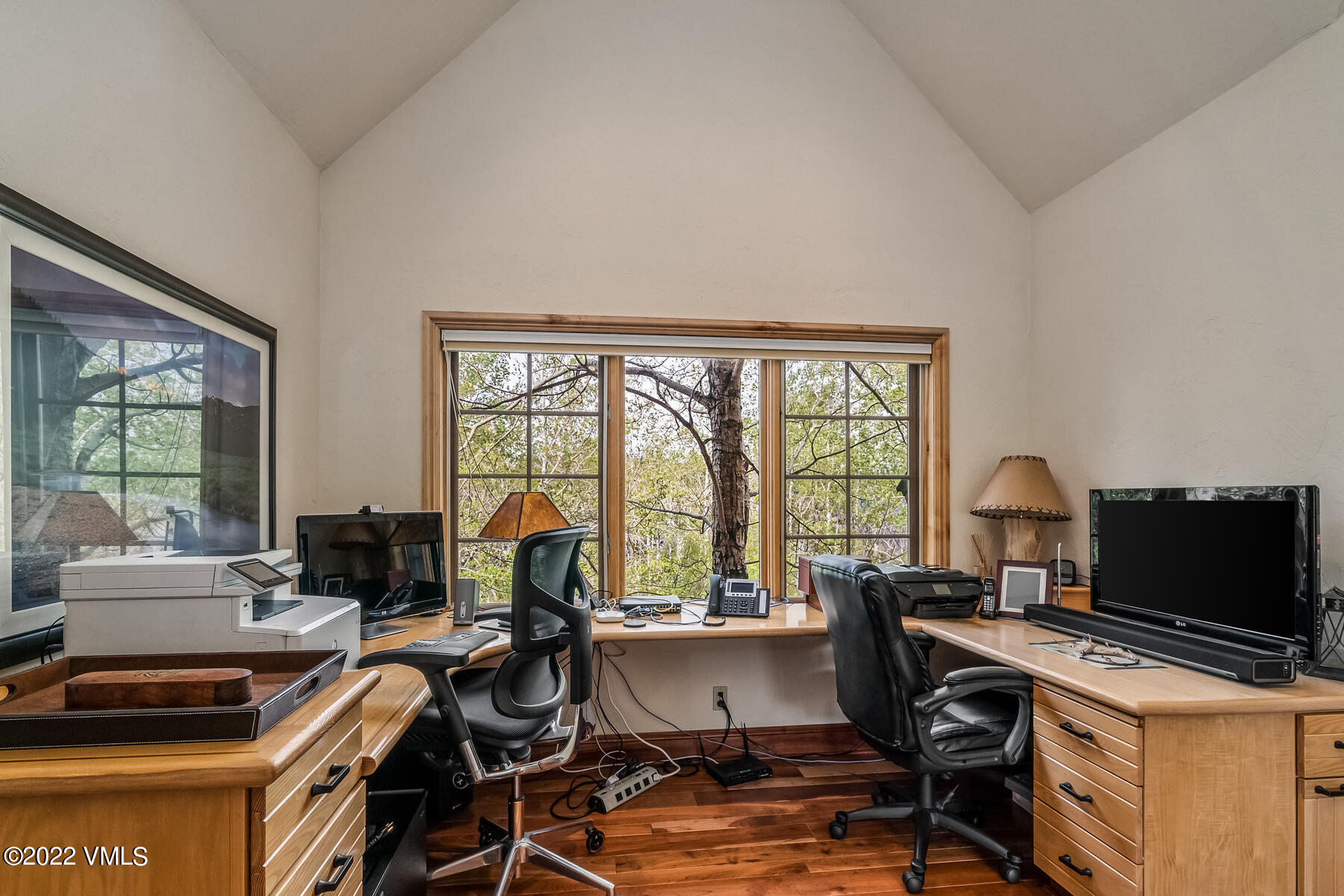 4000 Bellyache Ridge Road Wolcott, CO 81655 - Photo 32 of 56 a view of a workspace with furniture and a window