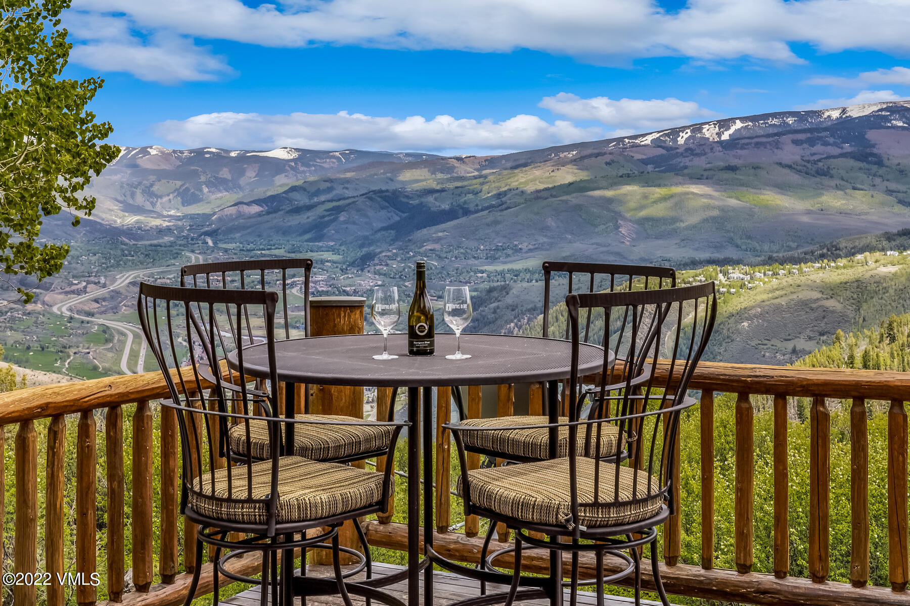 4000 Bellyache Ridge Road Wolcott, CO 81655 - Photo 4 of 56 a view of a balcony with furniture