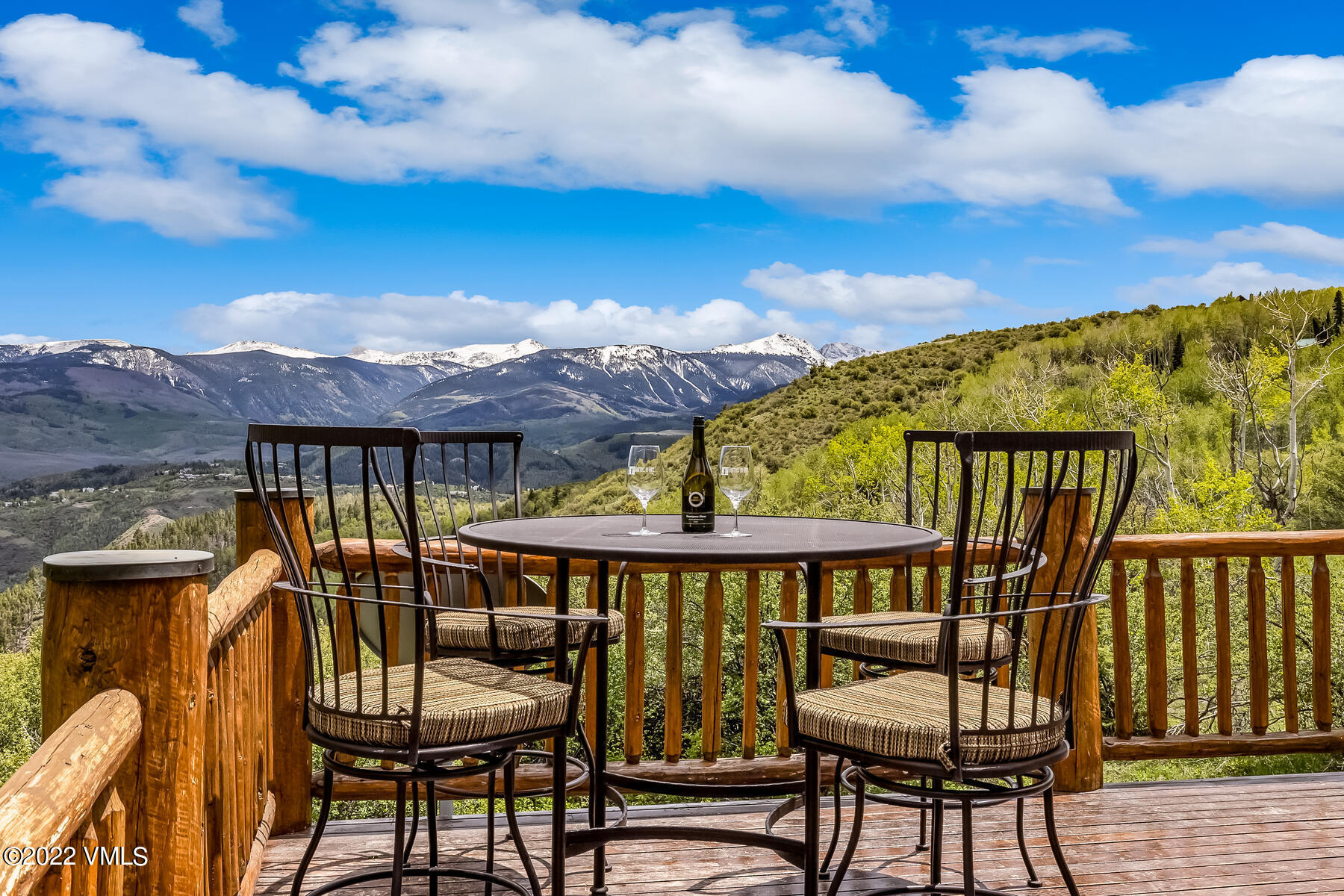 4000 Bellyache Ridge Road Wolcott, CO 81655 - Photo 41 of 56 a view of a patio with table and chairs