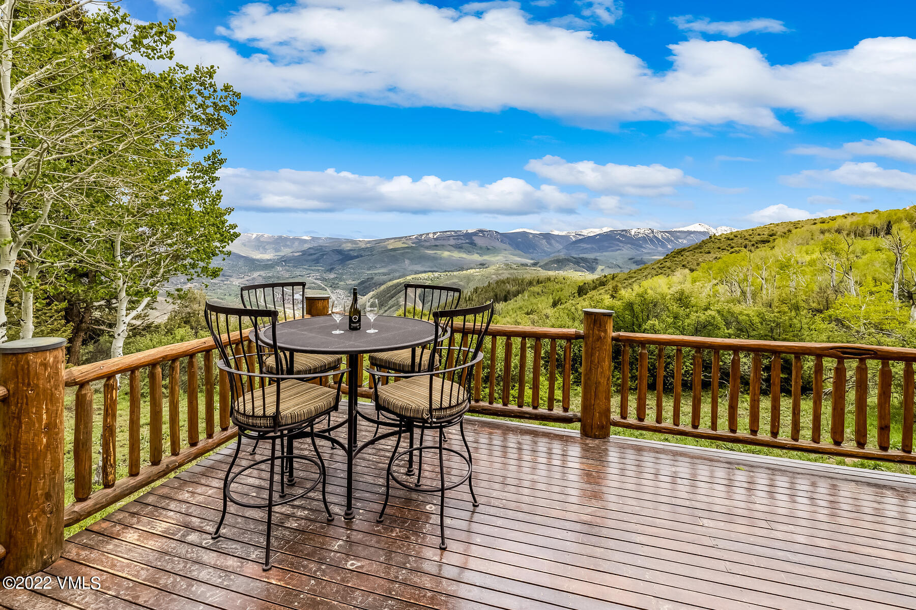 4000 Bellyache Ridge Road Wolcott, CO 81655 - Photo 44 of 56 a view of a balcony with chairs