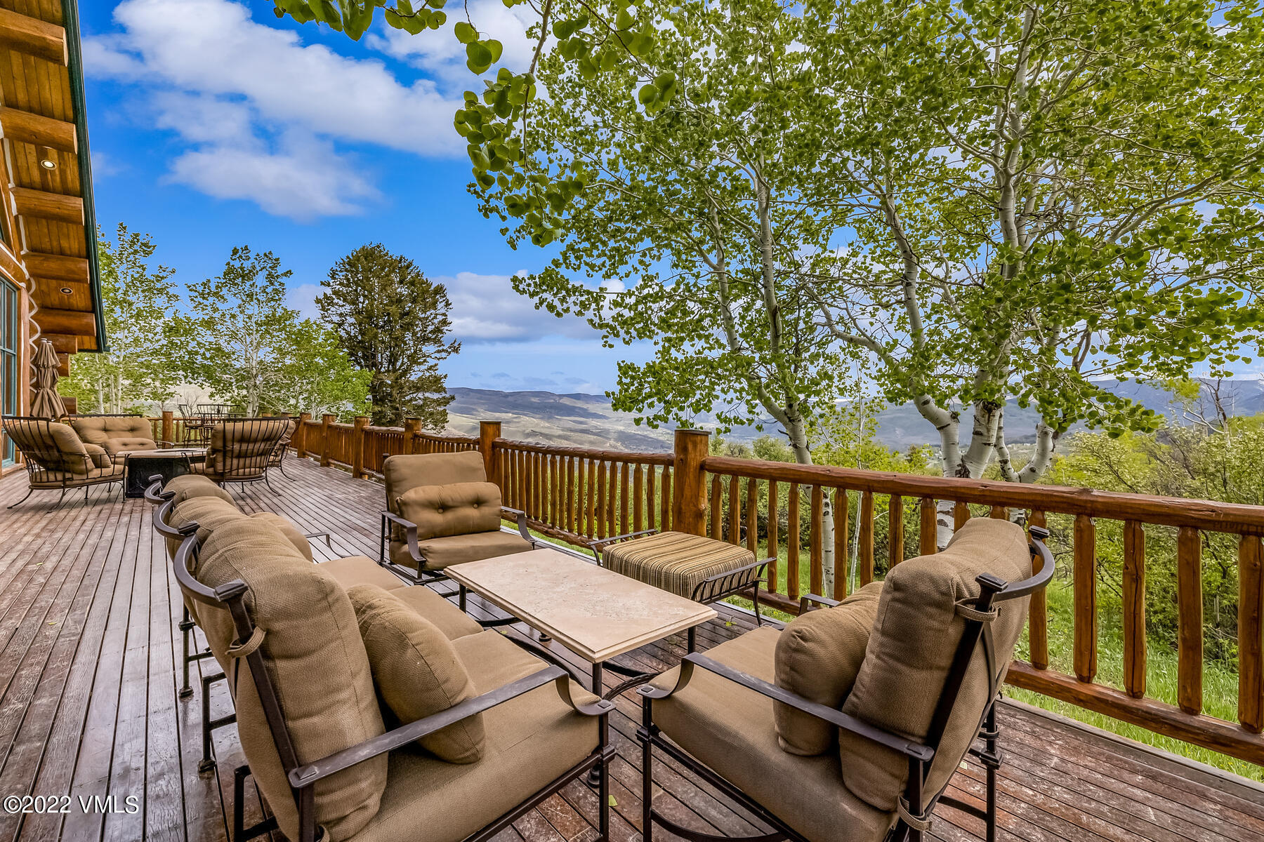 4000 Bellyache Ridge Road Wolcott, CO 81655 - Photo 45 of 56 a view of a balcony with chairs