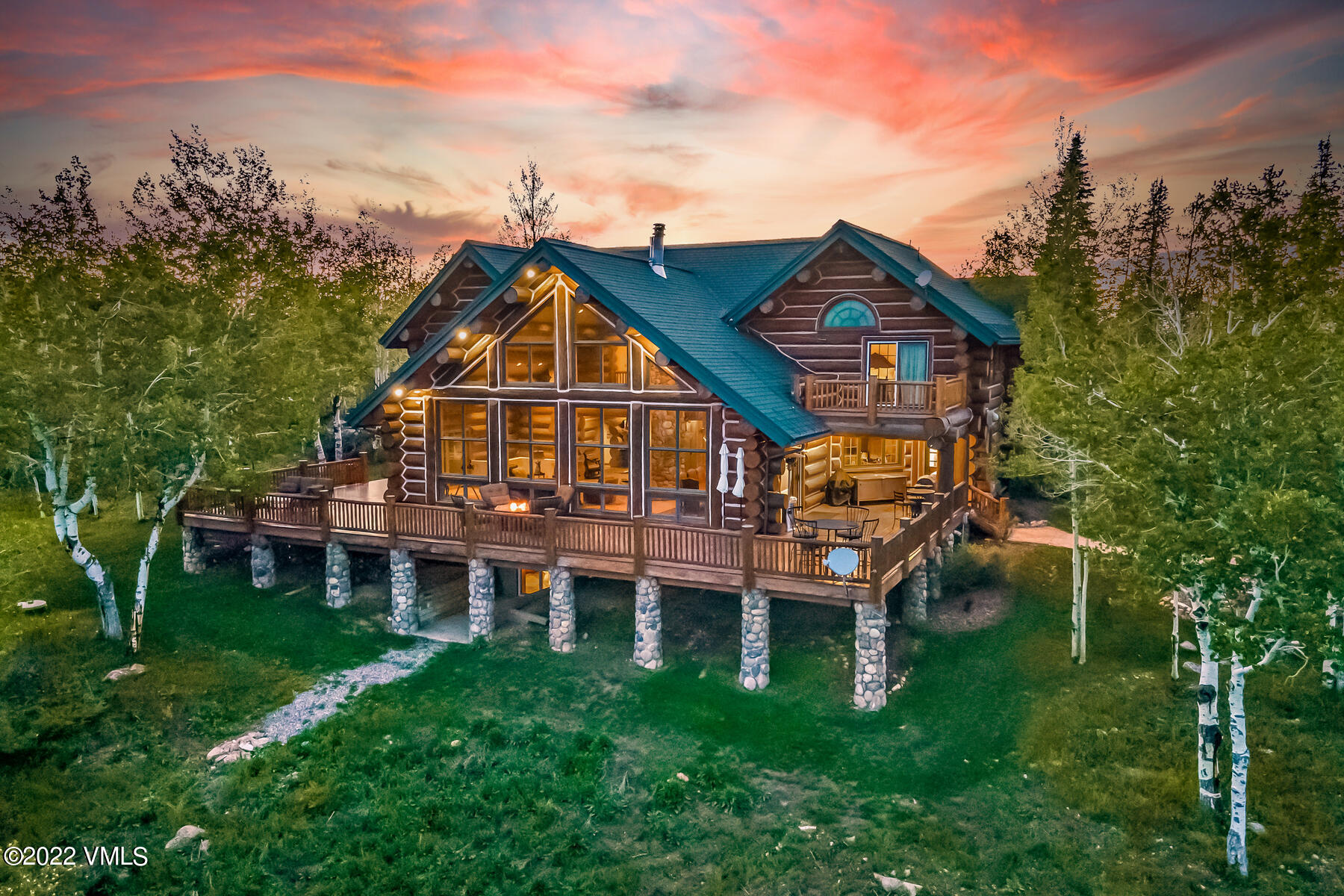 4000 Bellyache Ridge Road Wolcott, CO 81655 - Photo 51 of 56 a front view of a house with garden