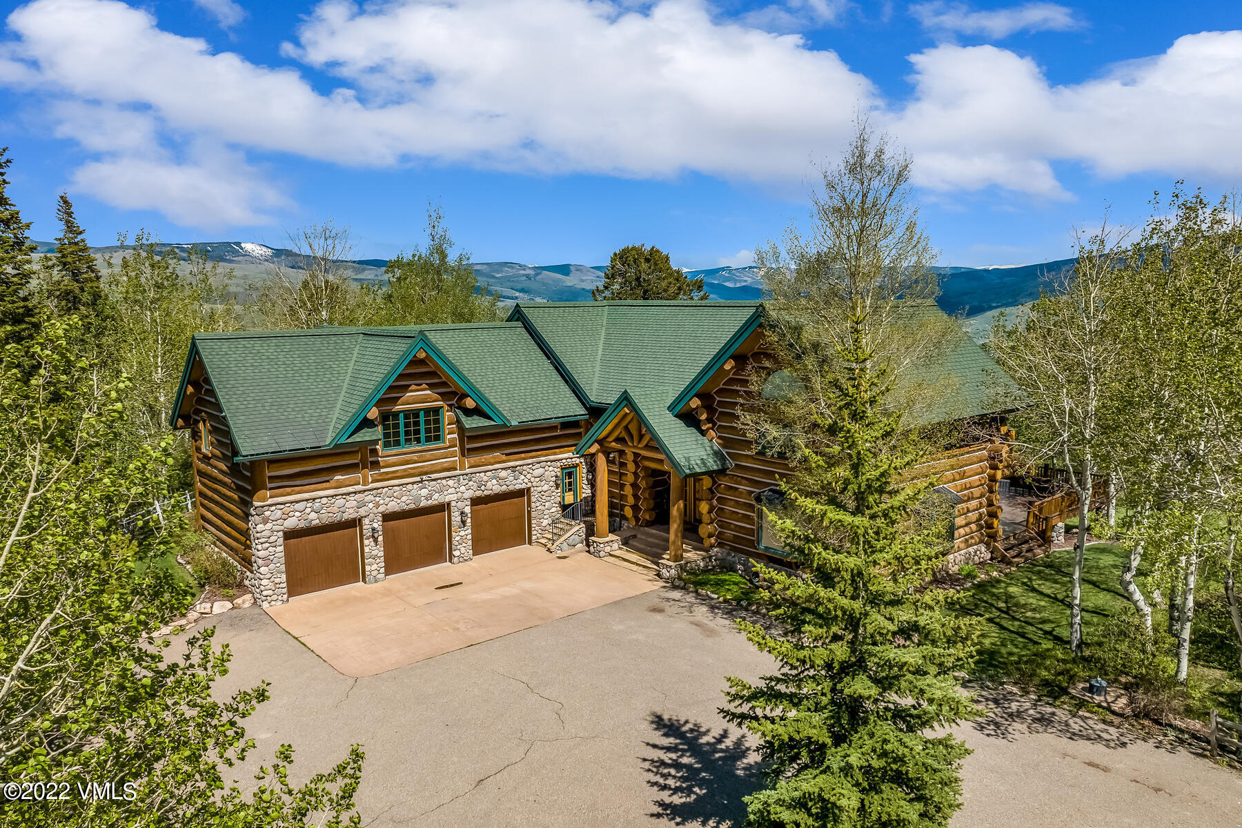 4000 Bellyache Ridge Road Wolcott, CO 81655 - Photo 53 of 56 an aerial view of a house with a garden