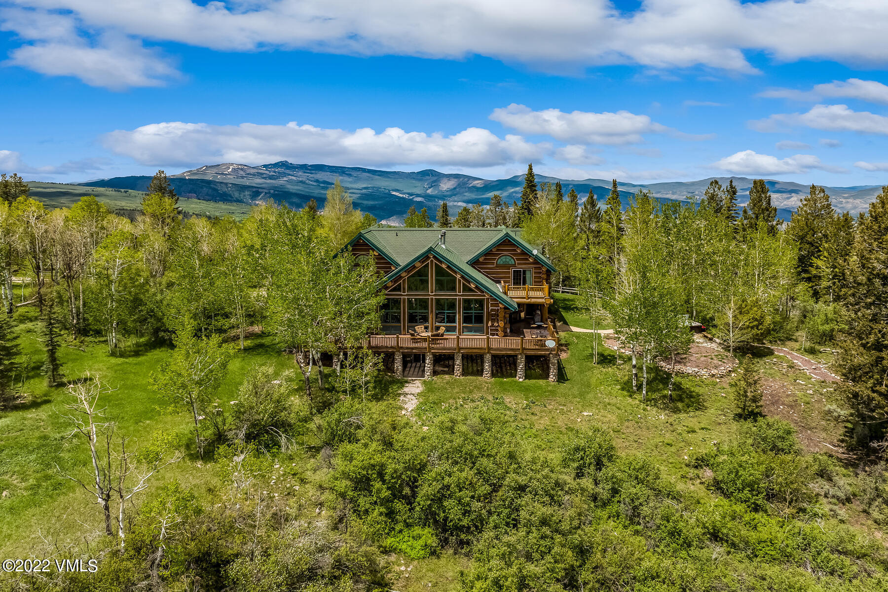 4000 Bellyache Ridge Road Wolcott, CO 81655 - Photo 56 of 56 a aerial view of a house with a big yard